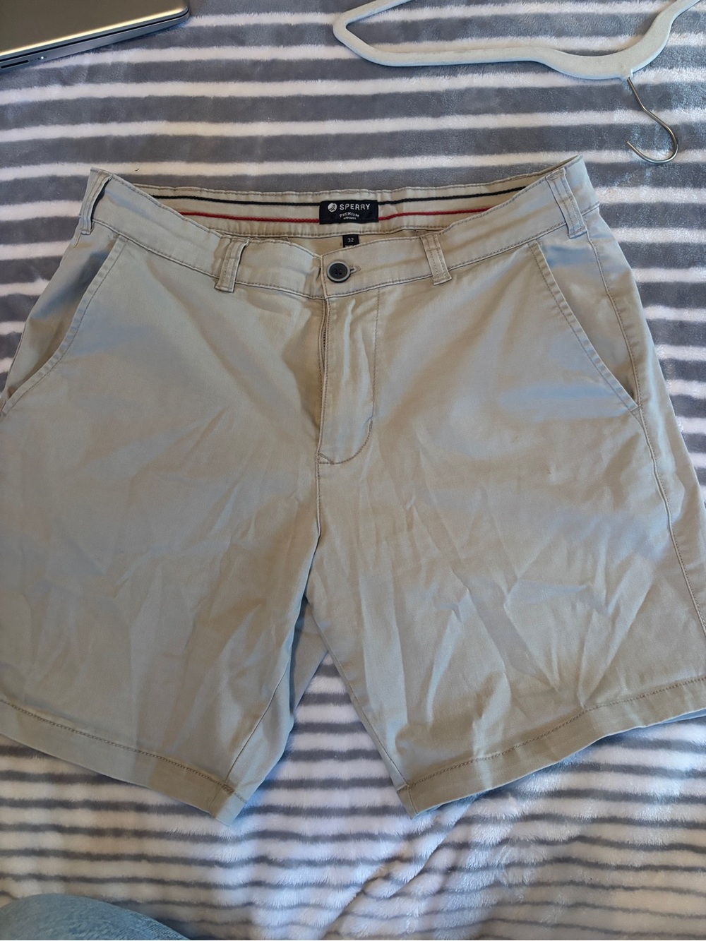 Sperry Men’s Khaki Fit Flex Cotton Vintage Shorts